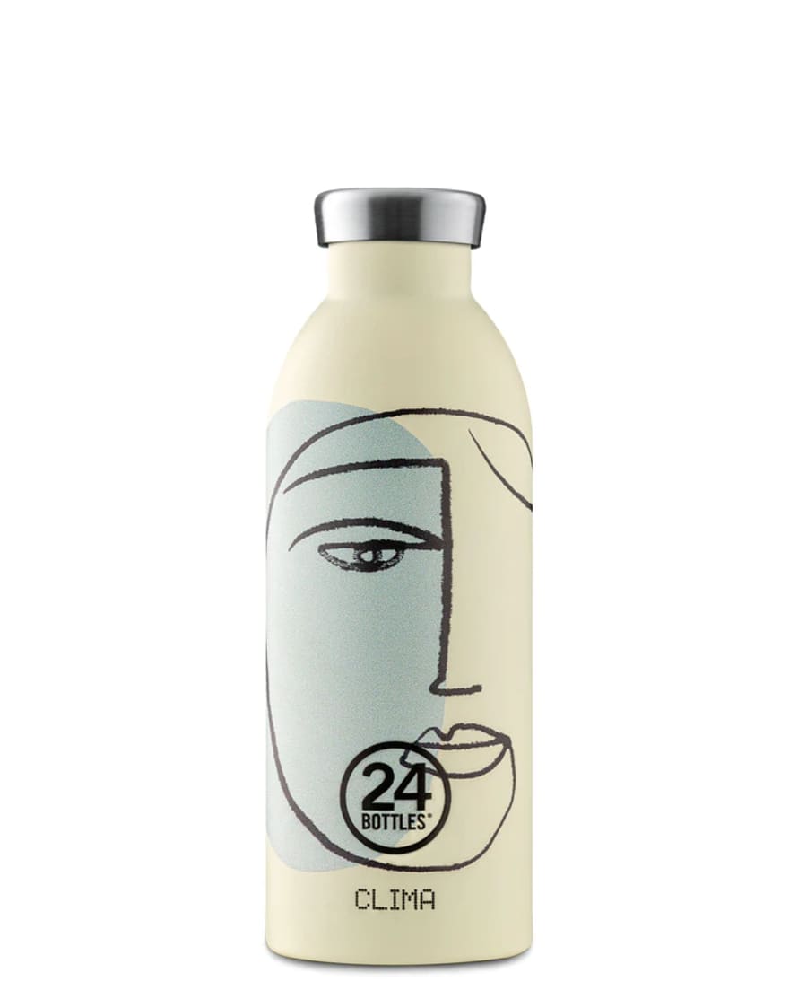24 BOTTLES Climat Bottle 500ml - White Calypso 