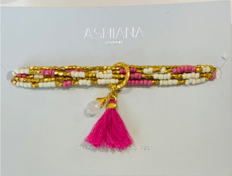 Ashiana London Ashiana Galapagos Bracelets In Aqua Or Coral