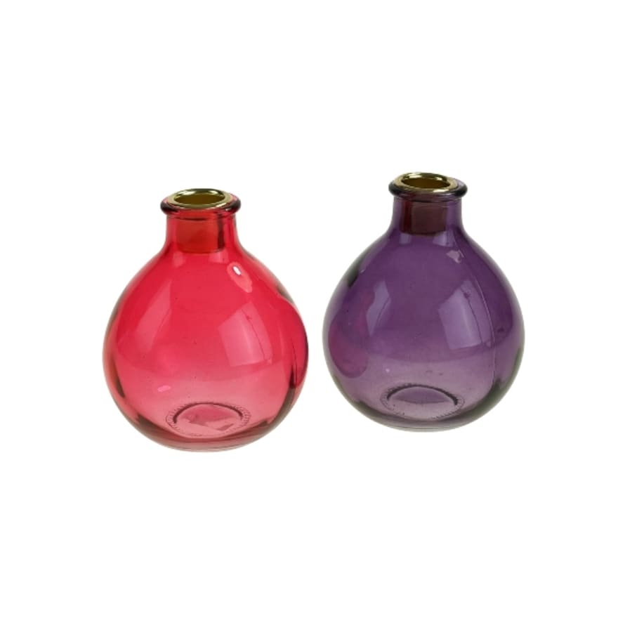 &Quirky Bubble Glass Candle Holder