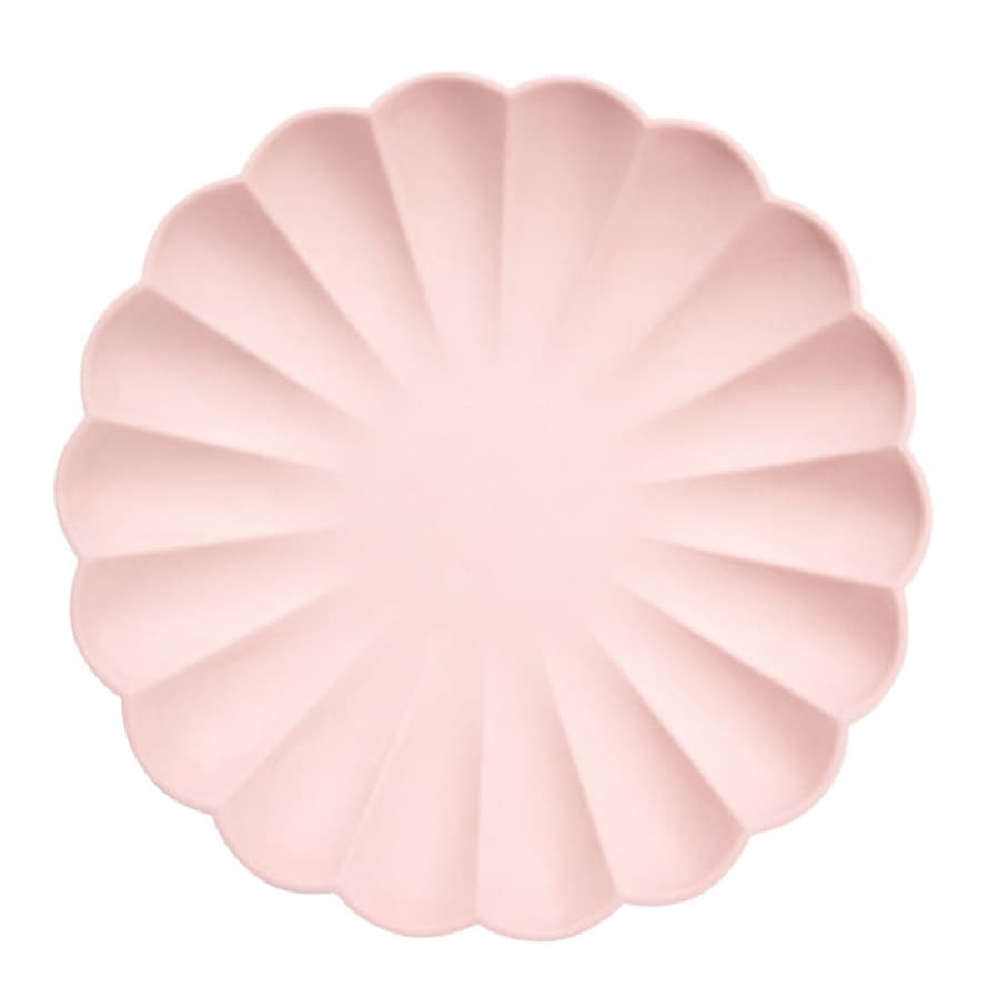Meri Meri (192616) Candy Pink Compostable Plates L