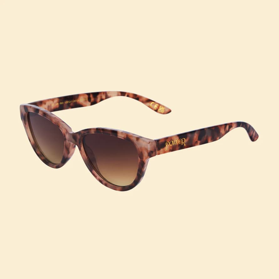Powder Designs Nora Limited Edition Sunglasses - Tortoiseshell