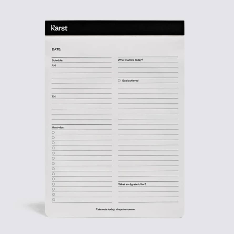 Karst A5 Daily Action Pad - Stone Paper