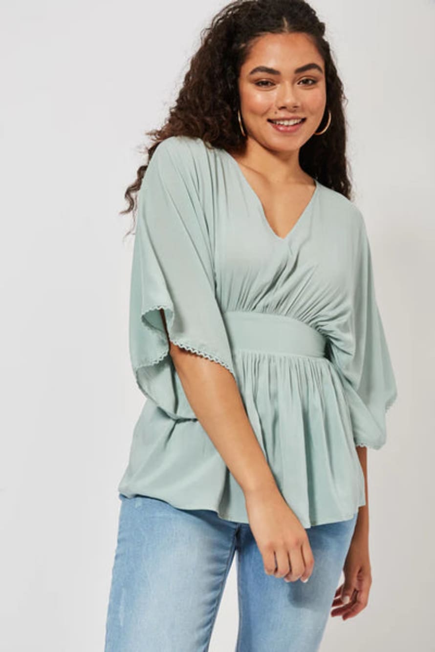 Haven Saba Batwing Top - Canal
