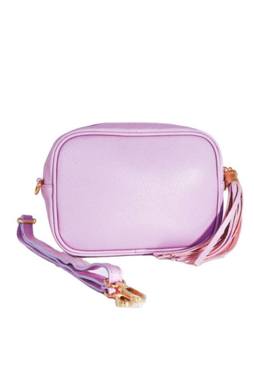MSH Lilac Italian Leather Camera Bag