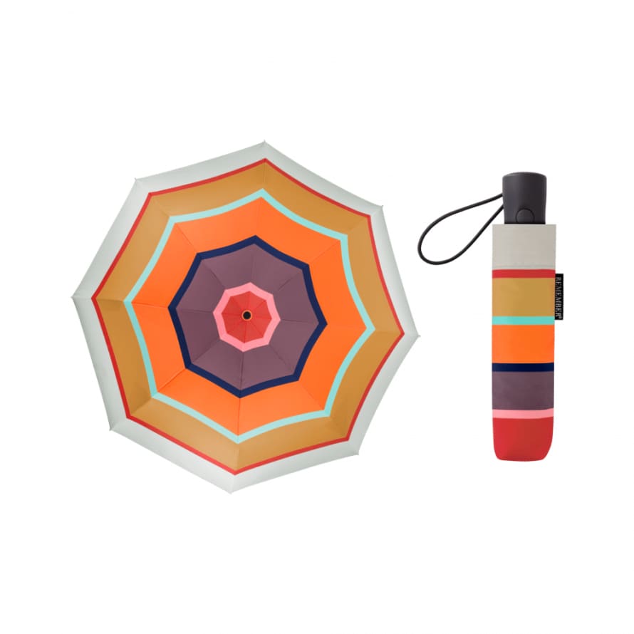 Remember Pocket Umbrella with Push Button Automatic Open & Close Function Zaza Design with Pouch
