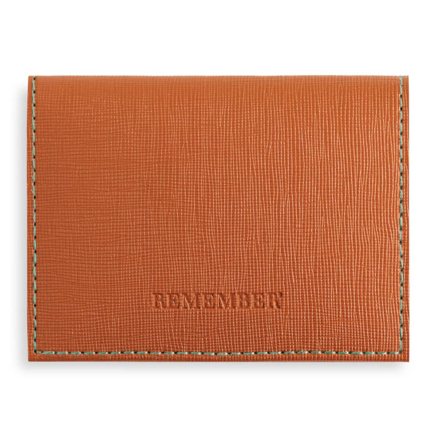Remember Wallet with 8 Card Compartments In Spice Brown