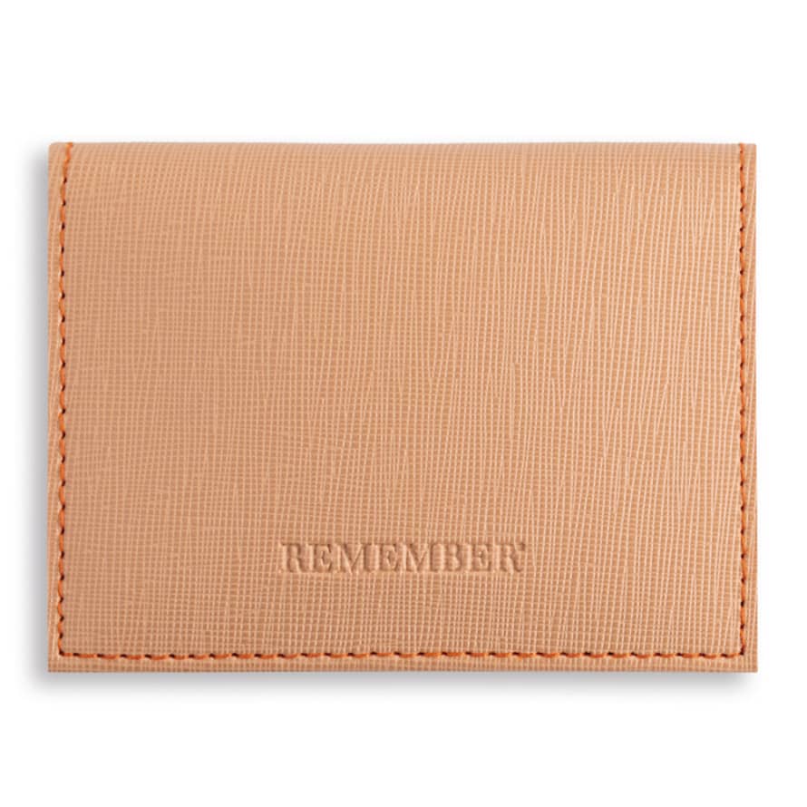 Remember Wallet with 8 Card Compartments In Terracotta Brown