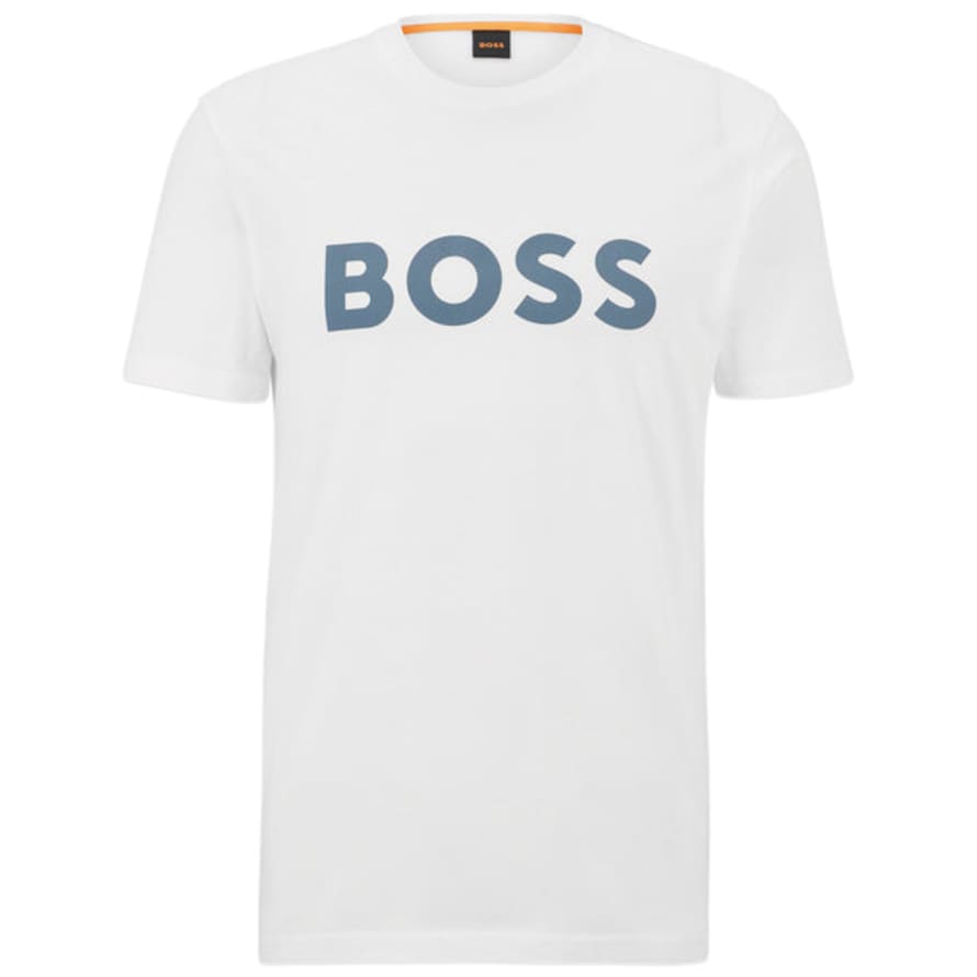 Boss Thinking 1 Logo T Shirt - Natural