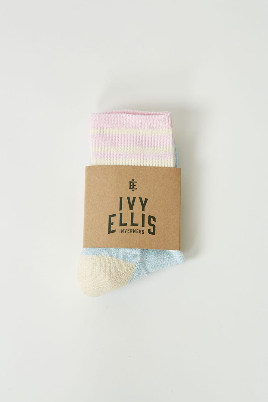 Ivy Ellis Big Sand 1/4 Slubbed Ladies Socks