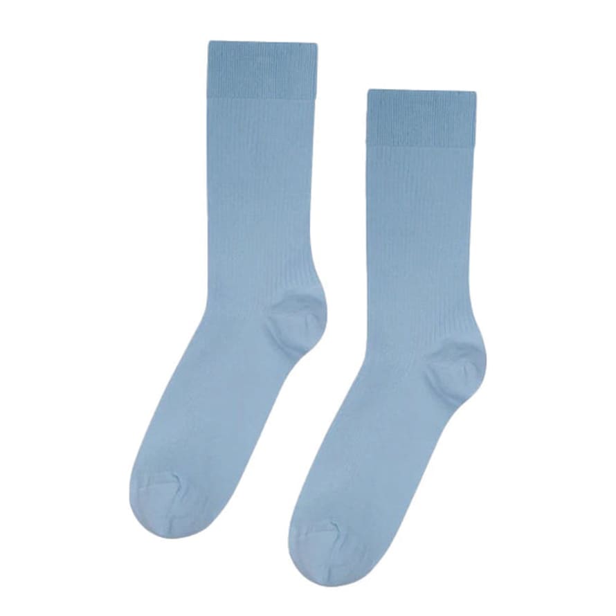 Colorful Standard Classic Organic Socks Steel Blue