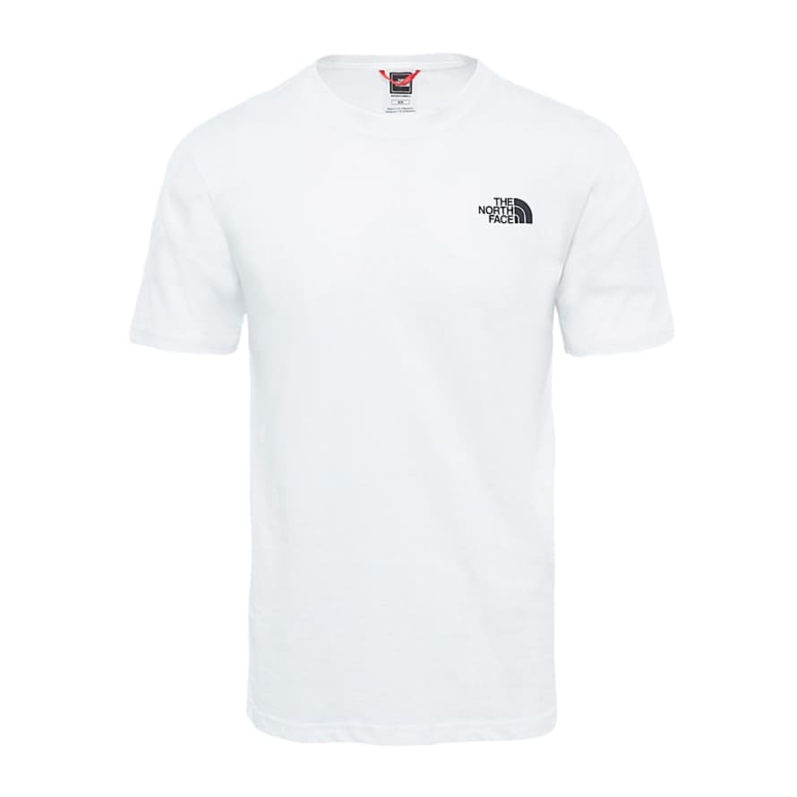 The North Face  T Shirt Red Box Uomo White