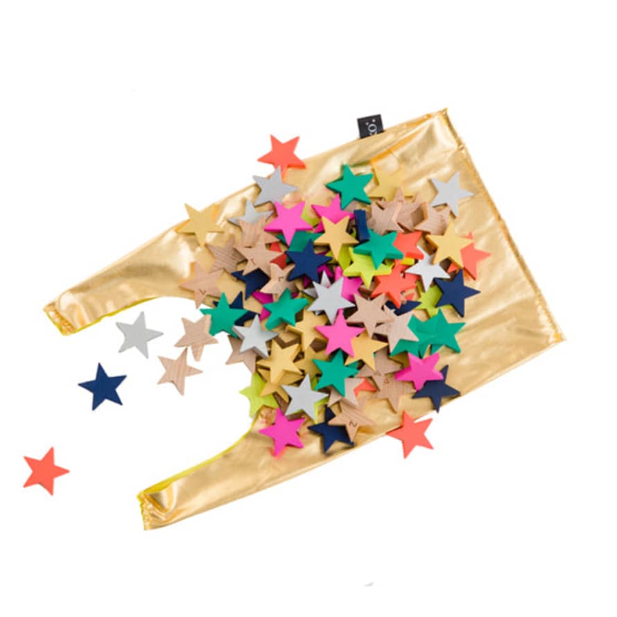 KIKO & GG Tanabata 100 Wooden Stars