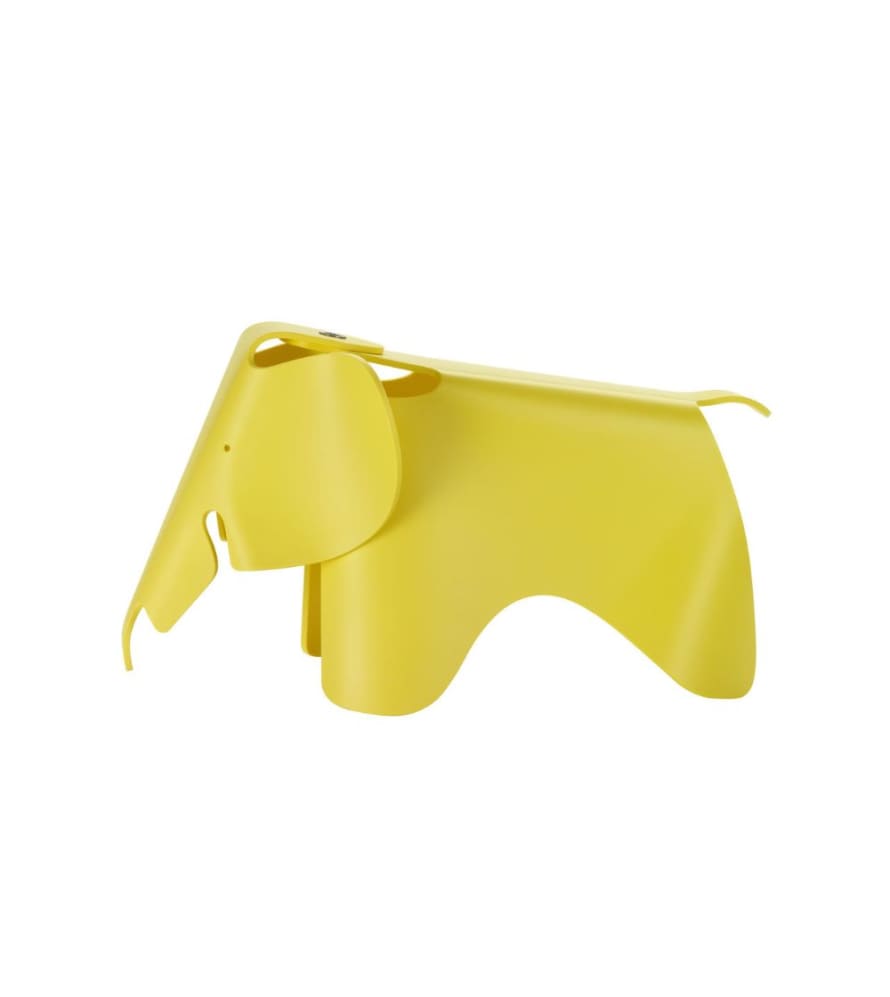 Vitra Small Yellow Plastic Eames Elephant 