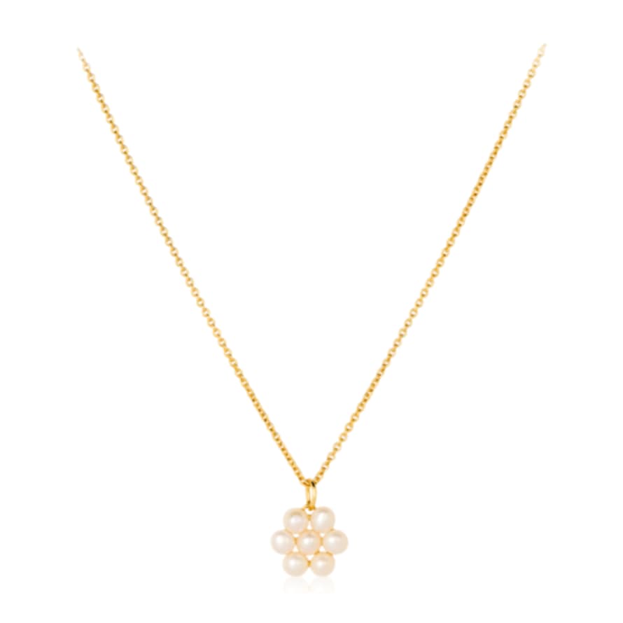 Pernille Corydon Gold Ocean Bloom Necklace