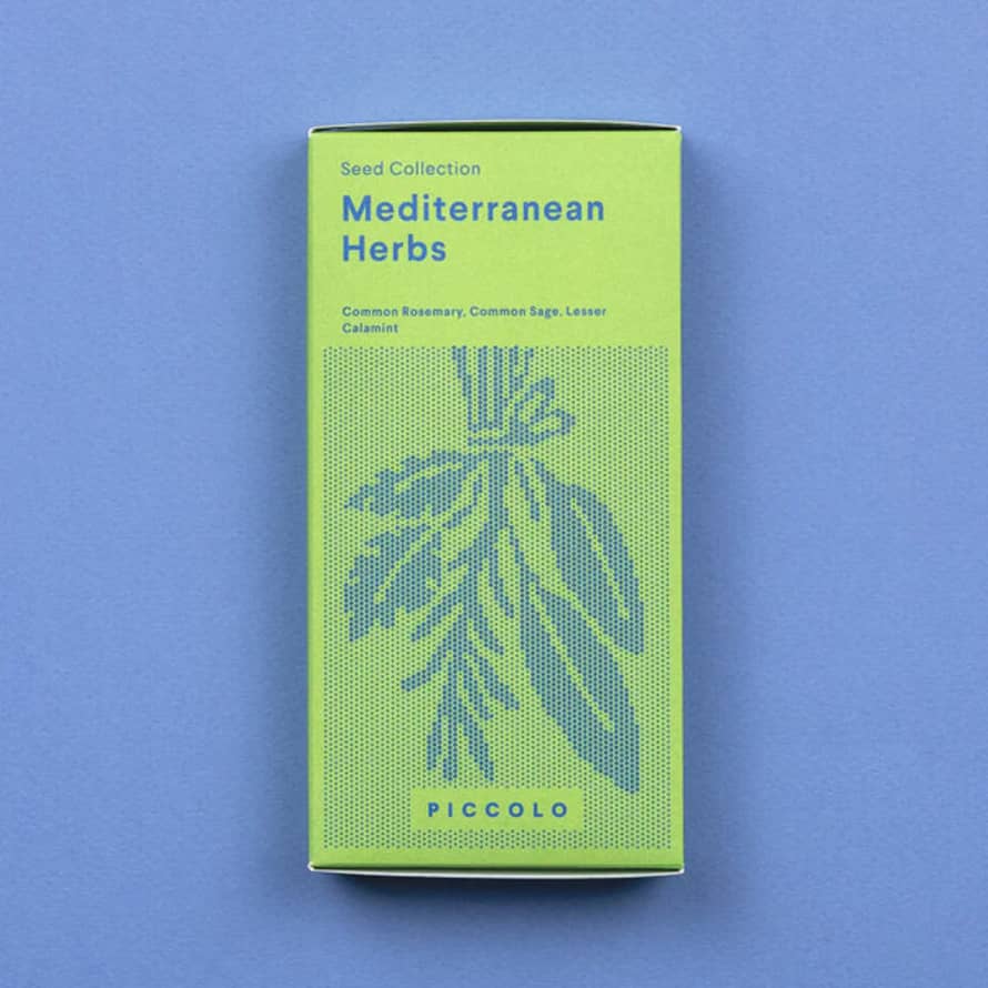 Piccolo Mediterranean Herbs Seed Collection