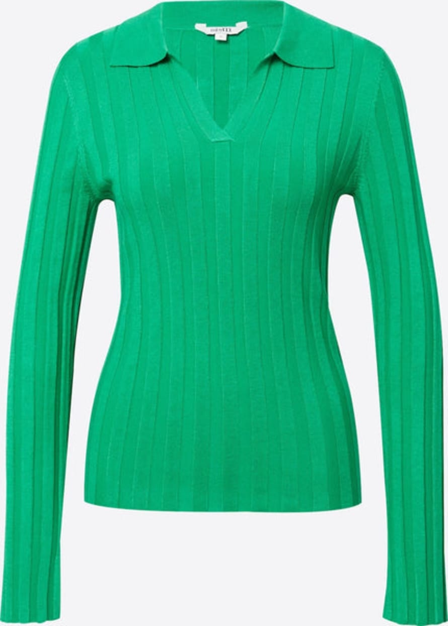 mbyM Valja Polo Sweater In Grass Green