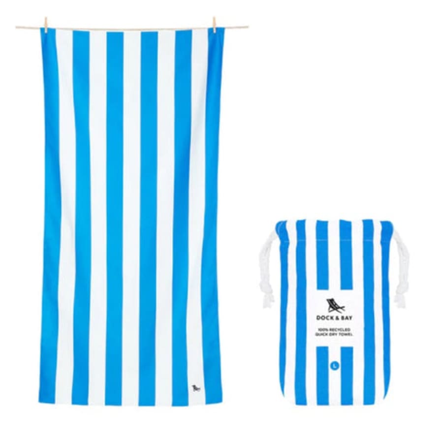 Dock & Bay Dock & Bay Beach Towel X Large - Bondi Blue
