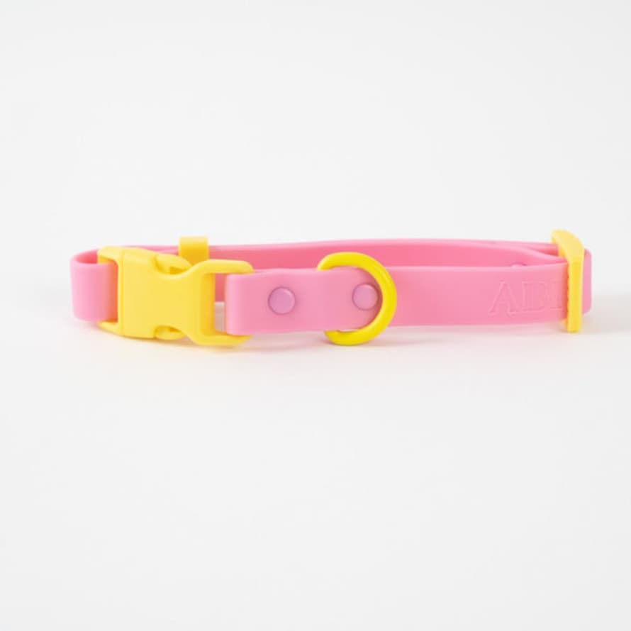 Approved by Fritz Pink Lemonade Dog Collar