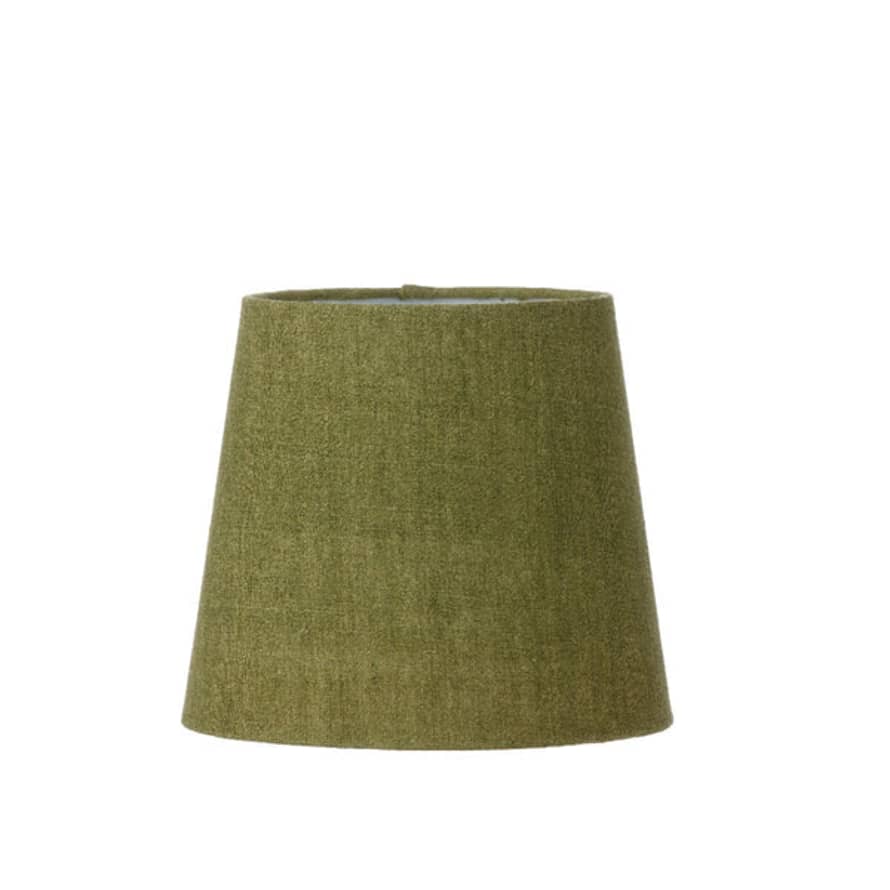Bungalow DK Linen Lampshade Olive - Small