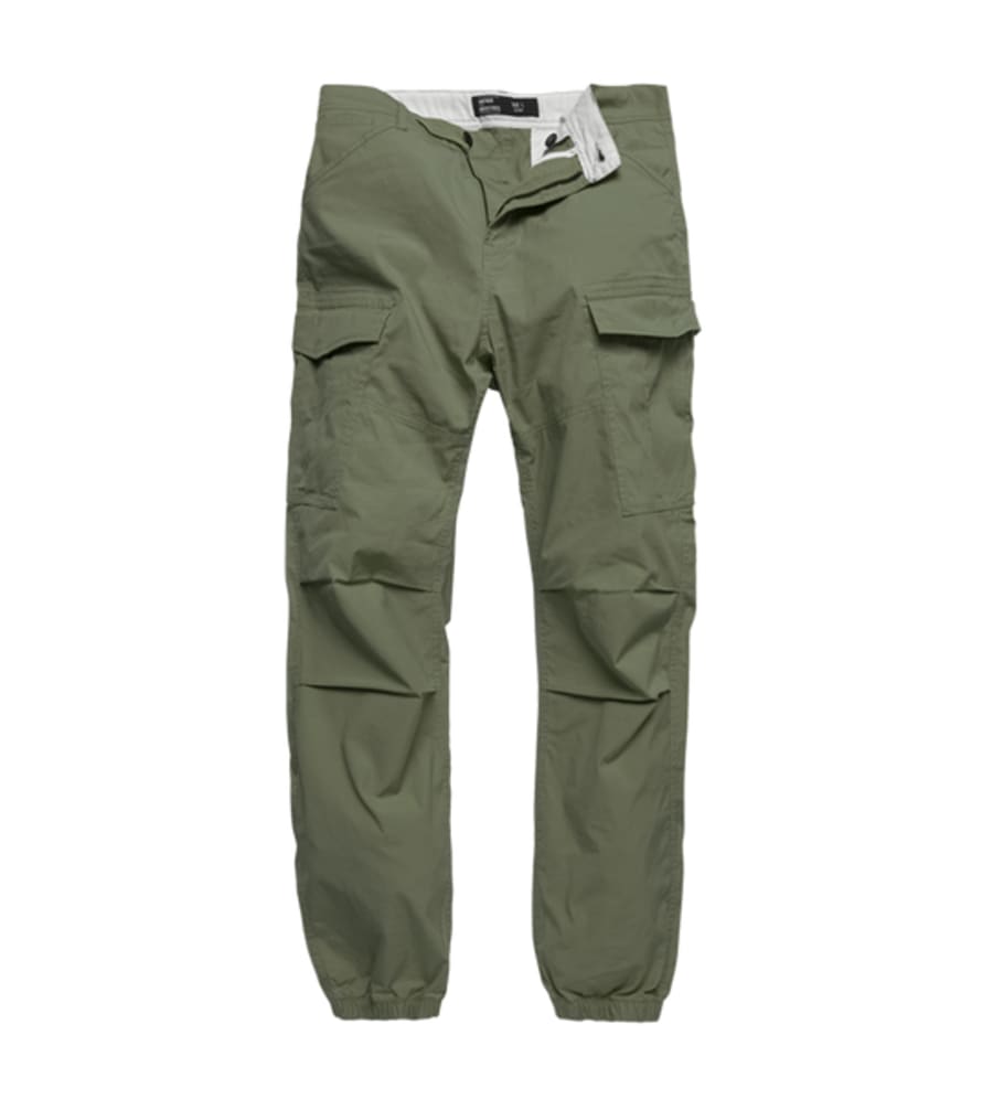 Vintage Industries Cargo Ripstop Jogger - Olive