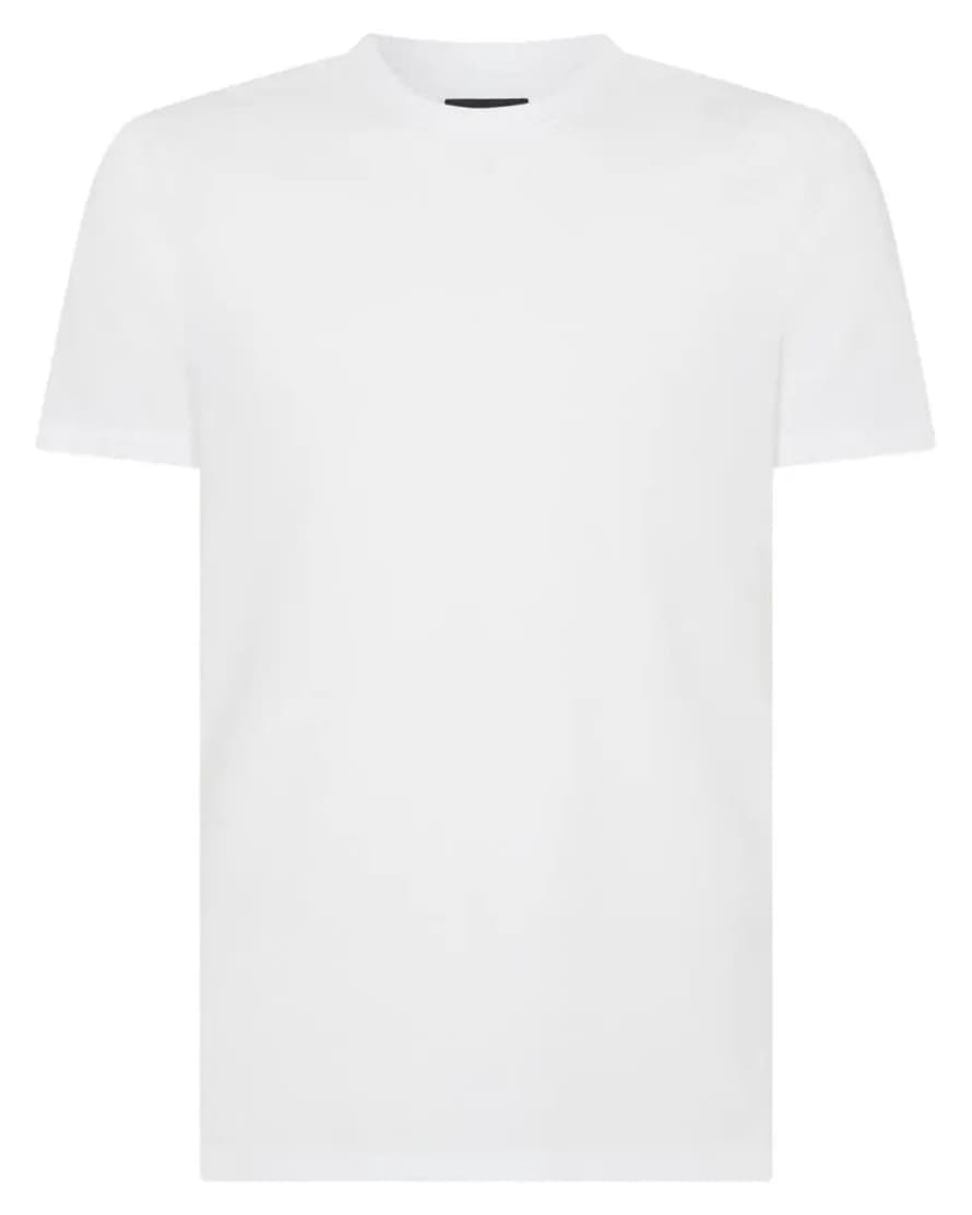 Remus Uomo Waffle Pattern T-shirt - White