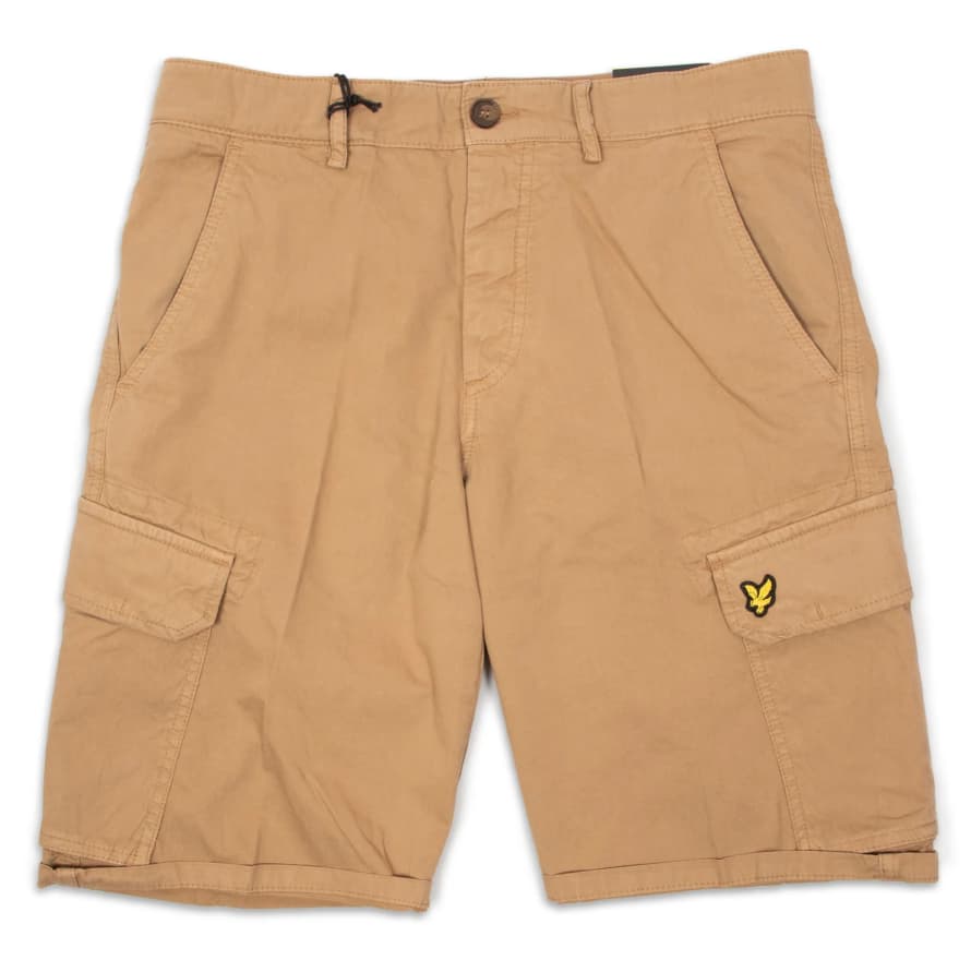 Lyle and Scott Wembley Cargo Pants Biscuit
