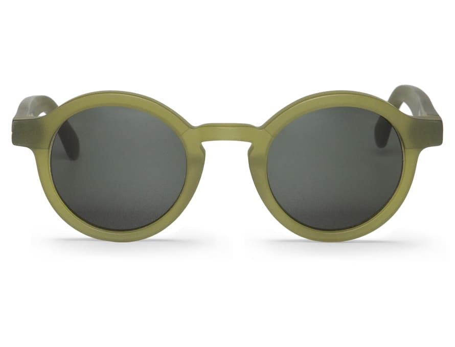 MR BOHO Dalston Matte Basil Sunglasess with Classical Lenses