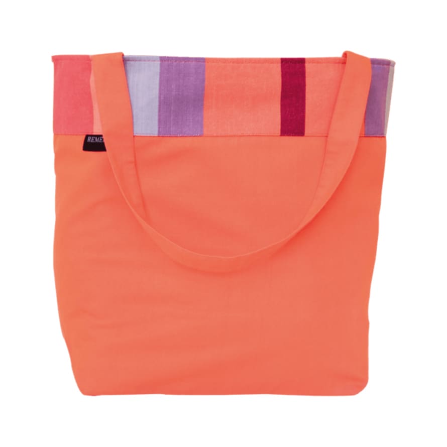 Remember Bag Made Out of Cotton Coral