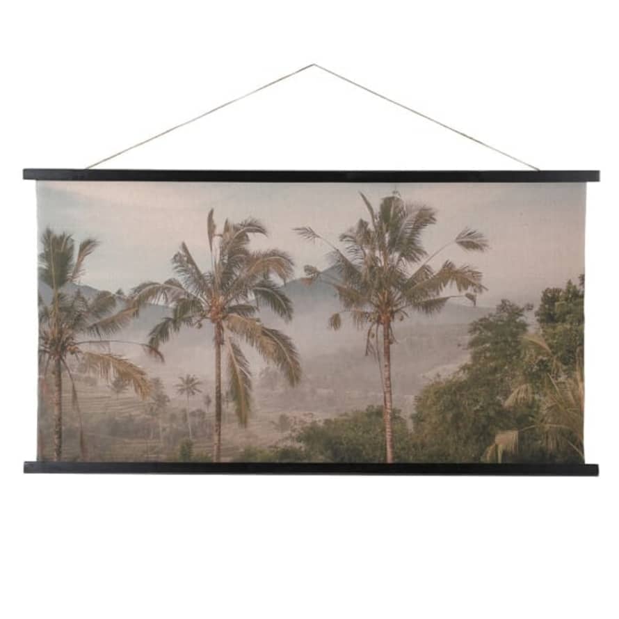 Marram Trading  Palm Trees Hanging Canvas