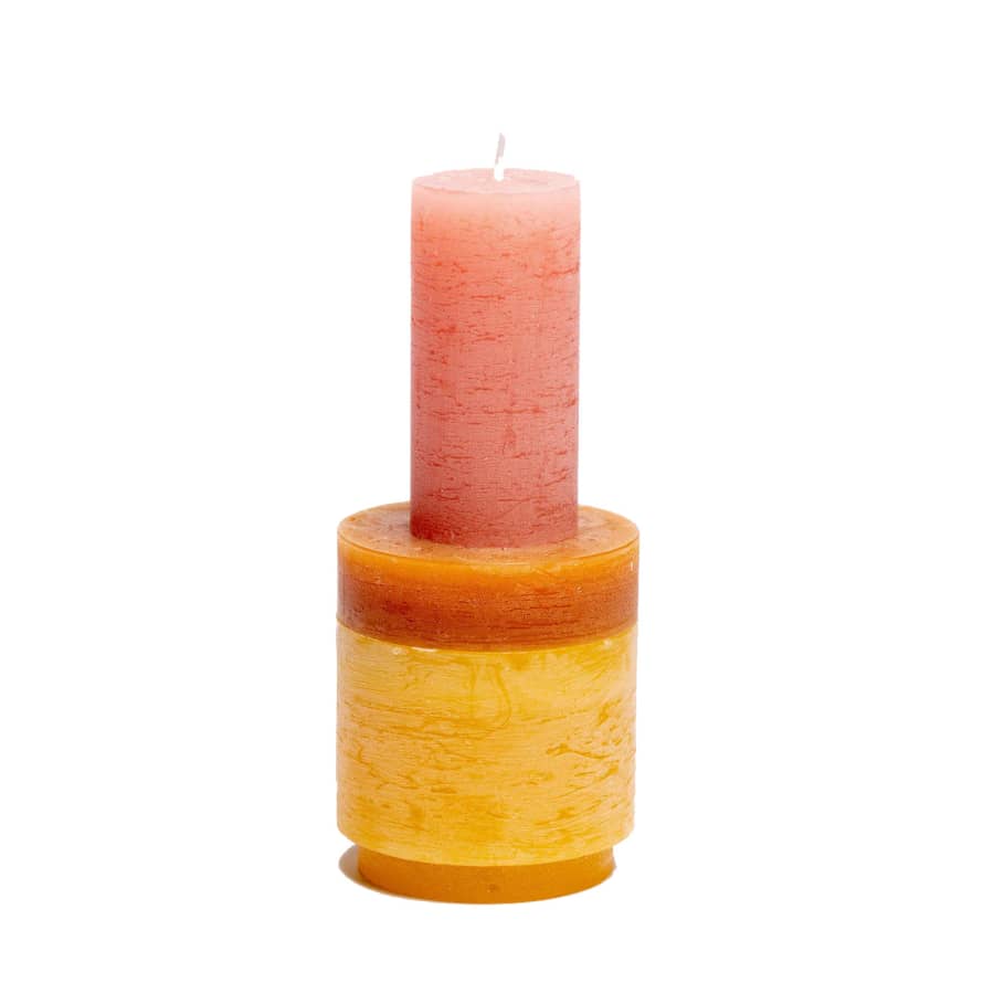 Stan Editions Candle Stack Small in Yellow