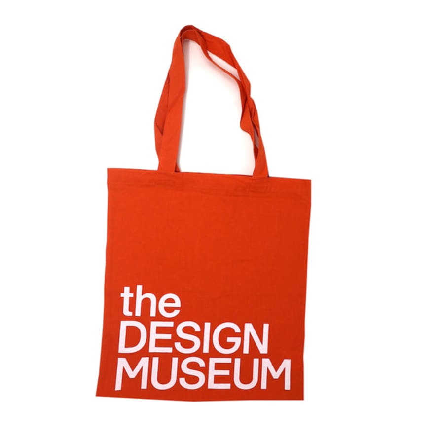 The Design Museum Shop Red The Design Museum Tote Bag
