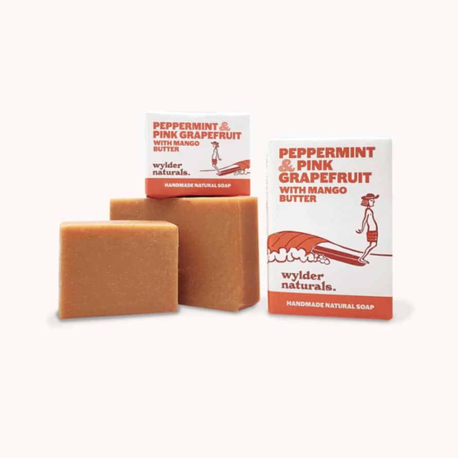 Wylder Naturals Peppermint & Pink Grapefruit Soap