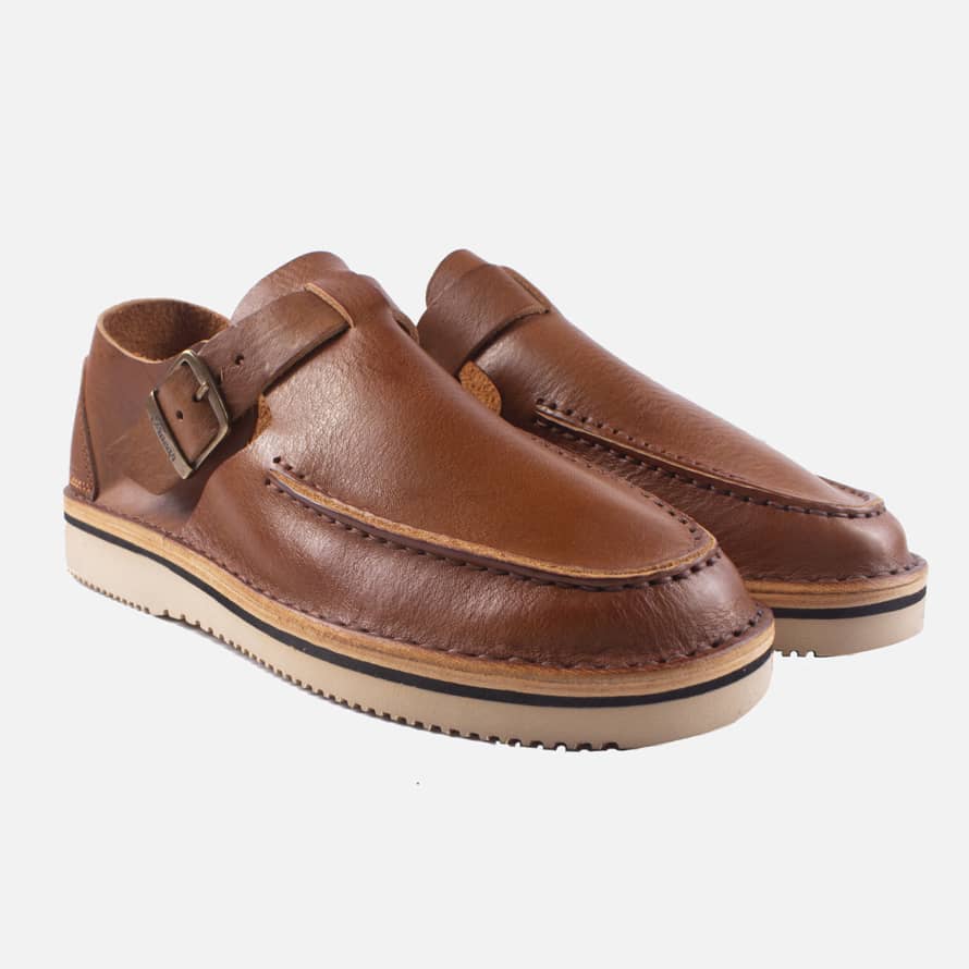 Fracap D151 Sandals - Nebraska Brown