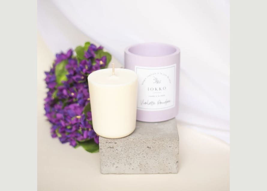 Iokko Wax Refill - Powdered Violet Candle