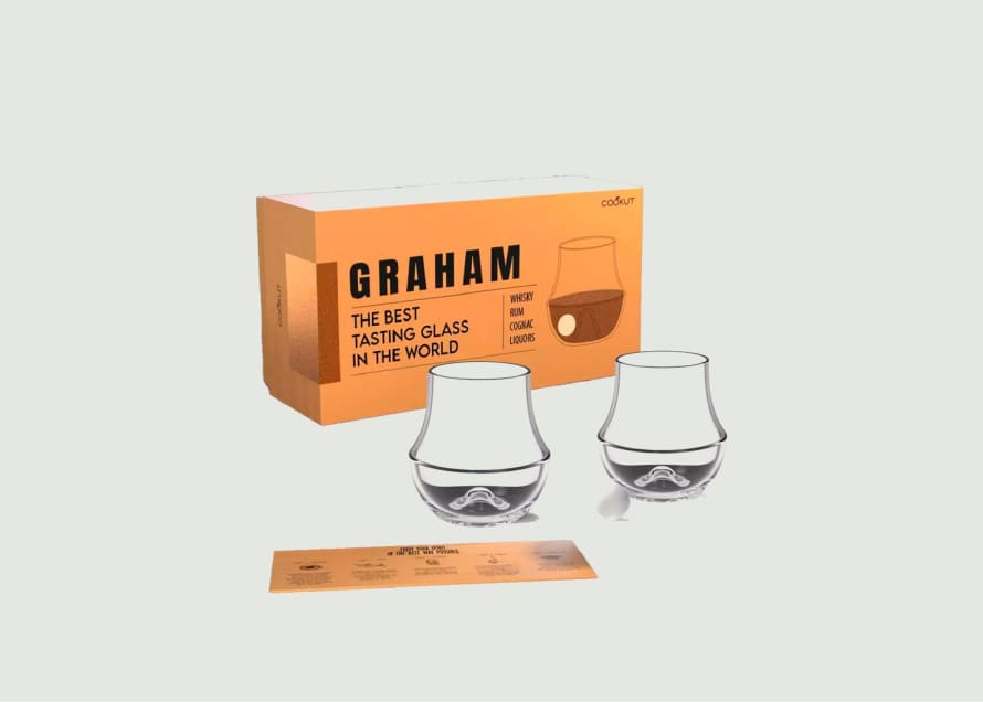 Cookut Set Of 2 Graham Tasting Glasses