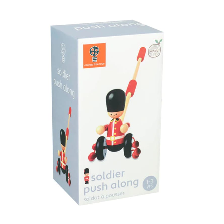 Orange Tree Toys Boxed Push Along - London Soldier