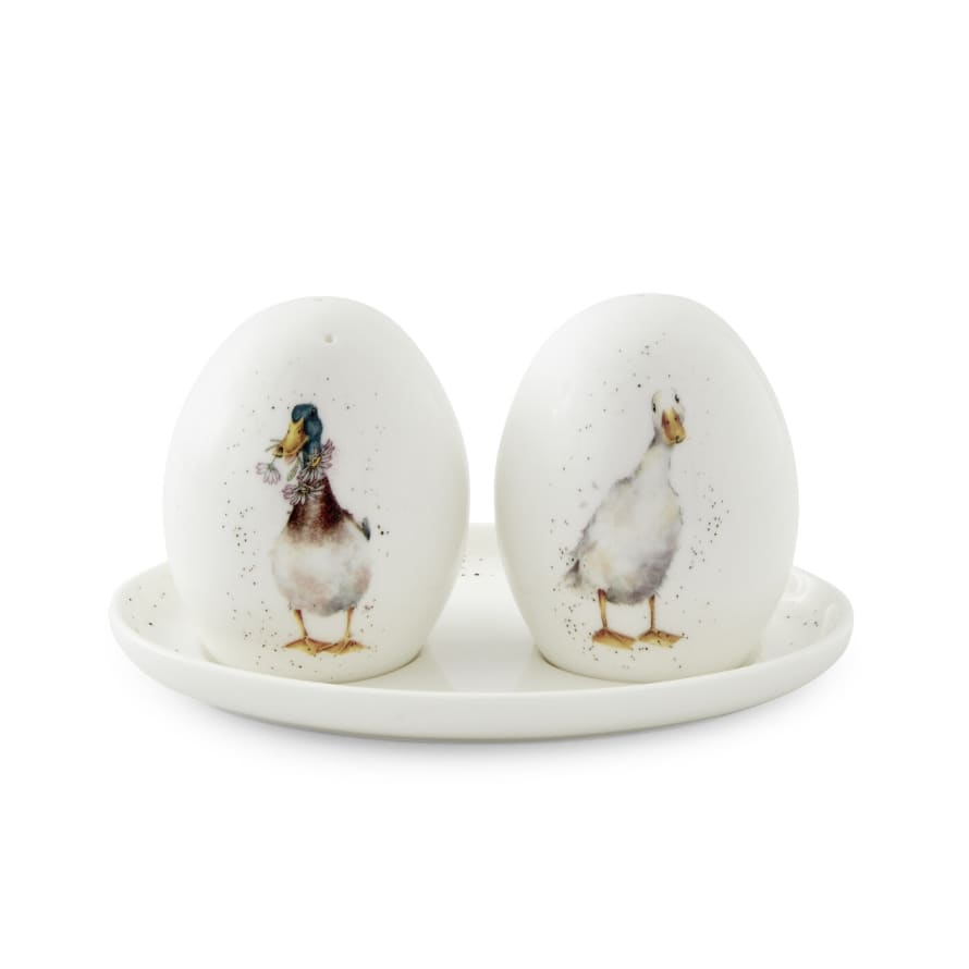 Wrendale Royal Worcester Salt & Pepper Pots with Stand