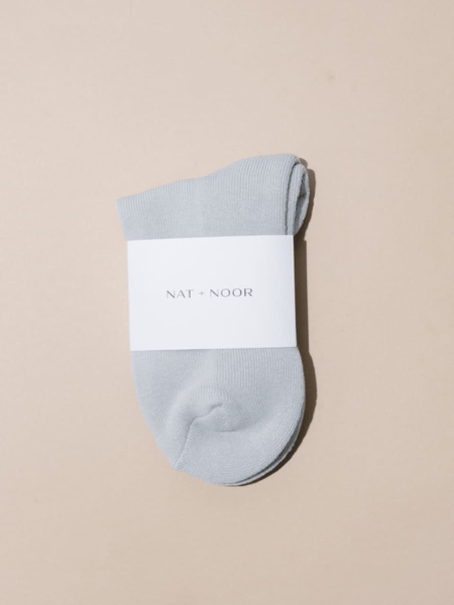 NAT + NOOR - Ankle Sock - Bone