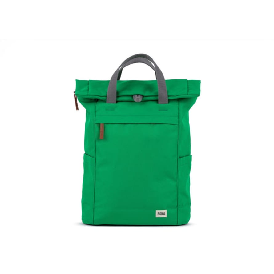 ROKA Medium Green Apple Sustainable Finchley Backpack