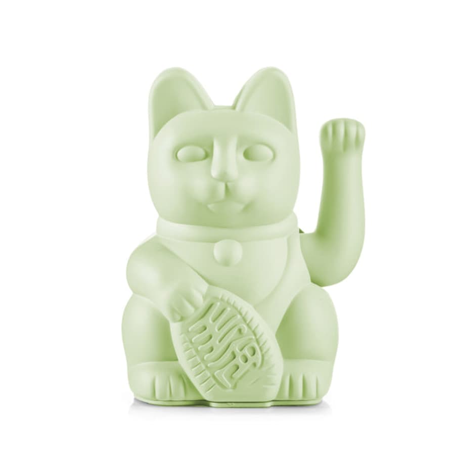 Donkey Products Light Green Lucky Cat Ornament