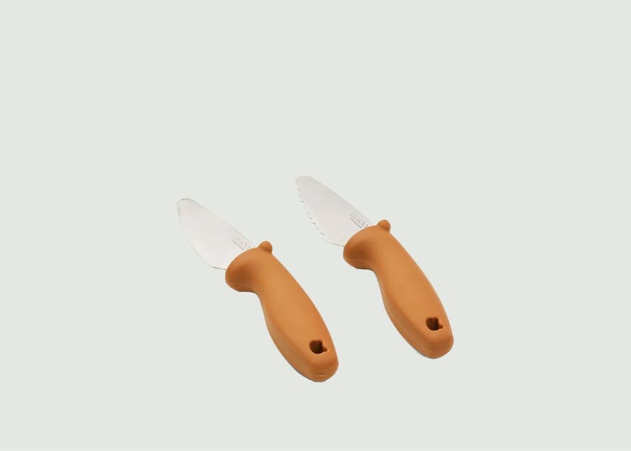 Liewood Orange Childrens Knife Set