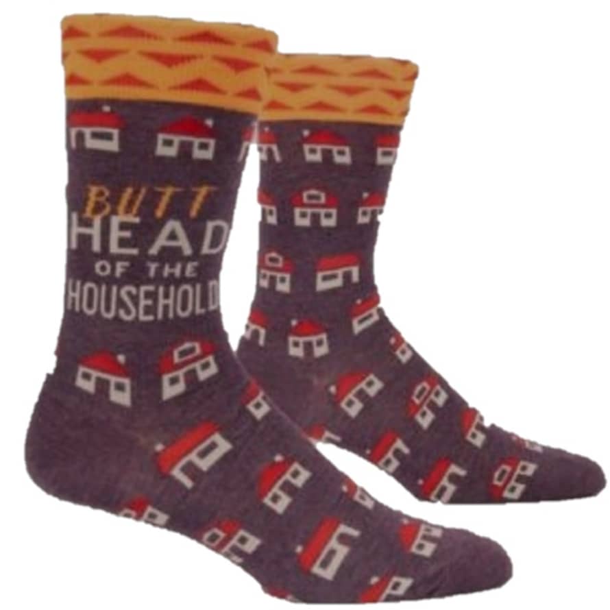 Blue Q Butthead Household Men's Socks