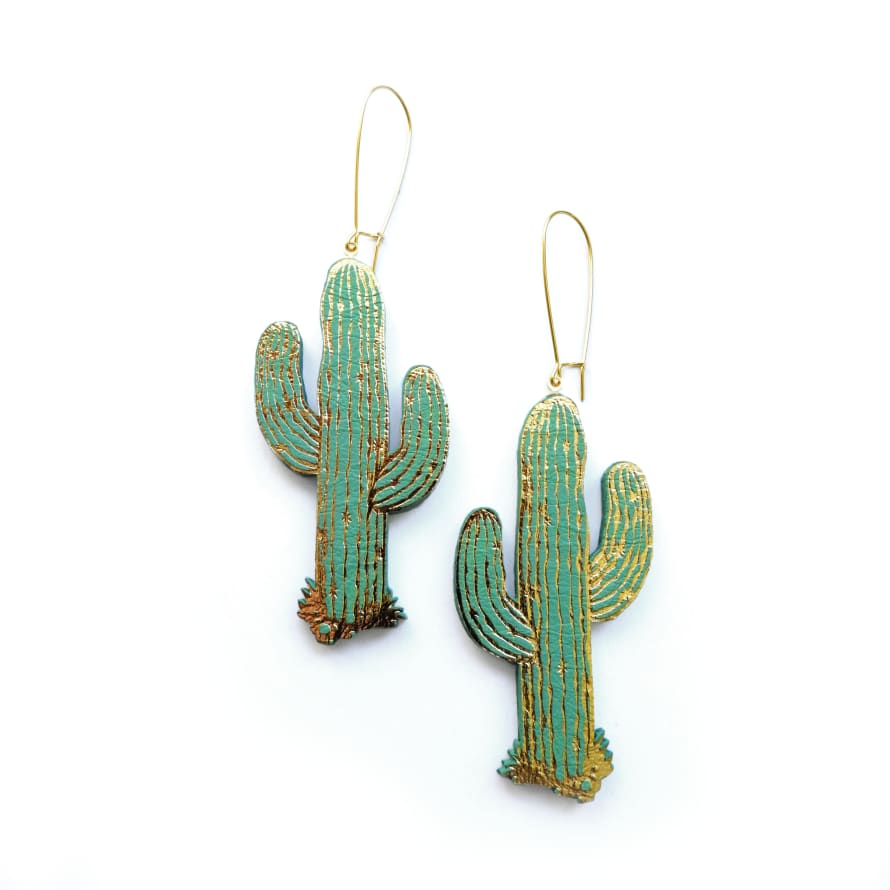 Rosita Bonita  Plant Based Cactus Earrings