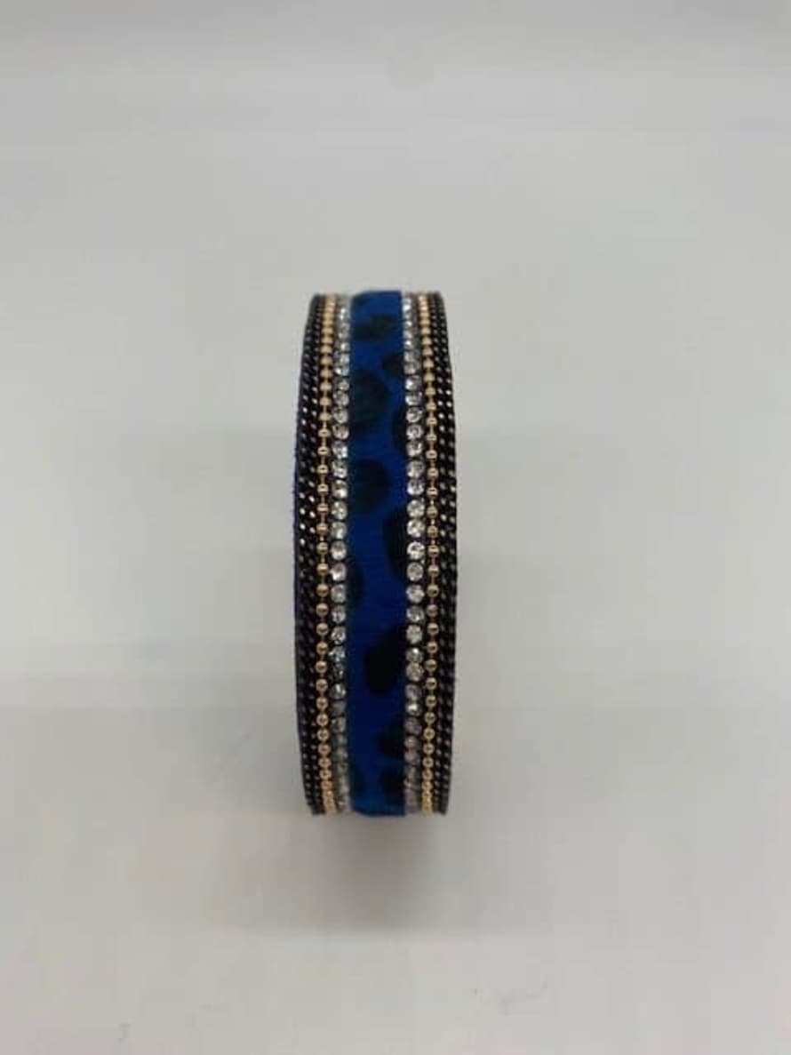 Zigi Blue Leop Bracelet