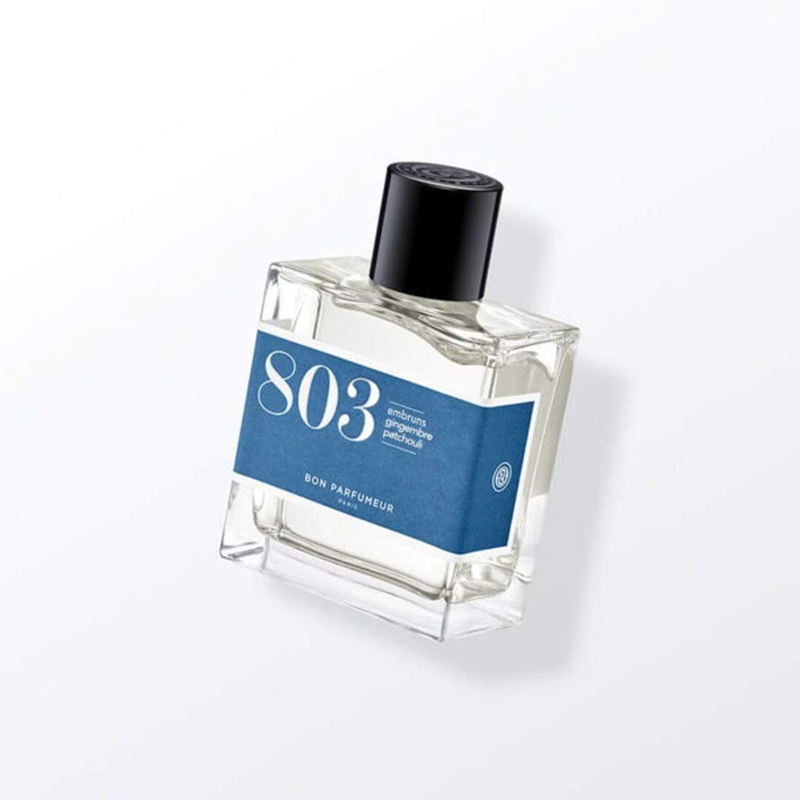 Bon Parfumeur Eau De Parfum 803 with Sea Spray, Ginger and Patchouli 30ml