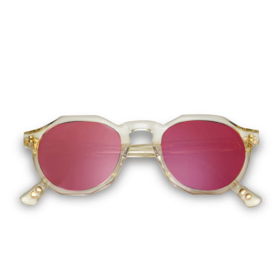 Oscar Deen Pinto Sunglasses - Champagne/Pink