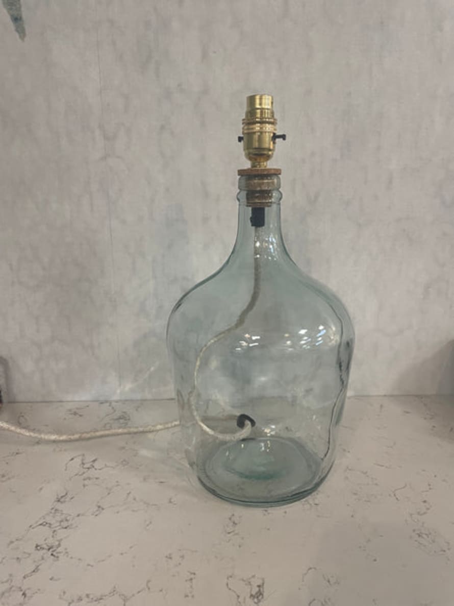 Jarapa Recycled Glass Bottle Lamp