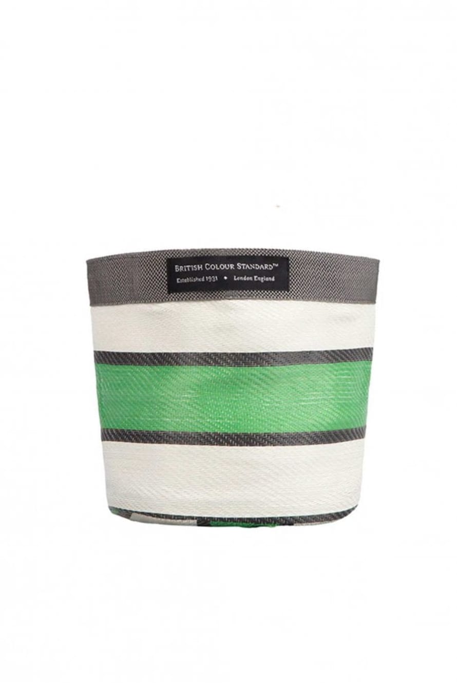 The Home Collection Eco Woven Plant Pot Cover Small In Green Grass, In