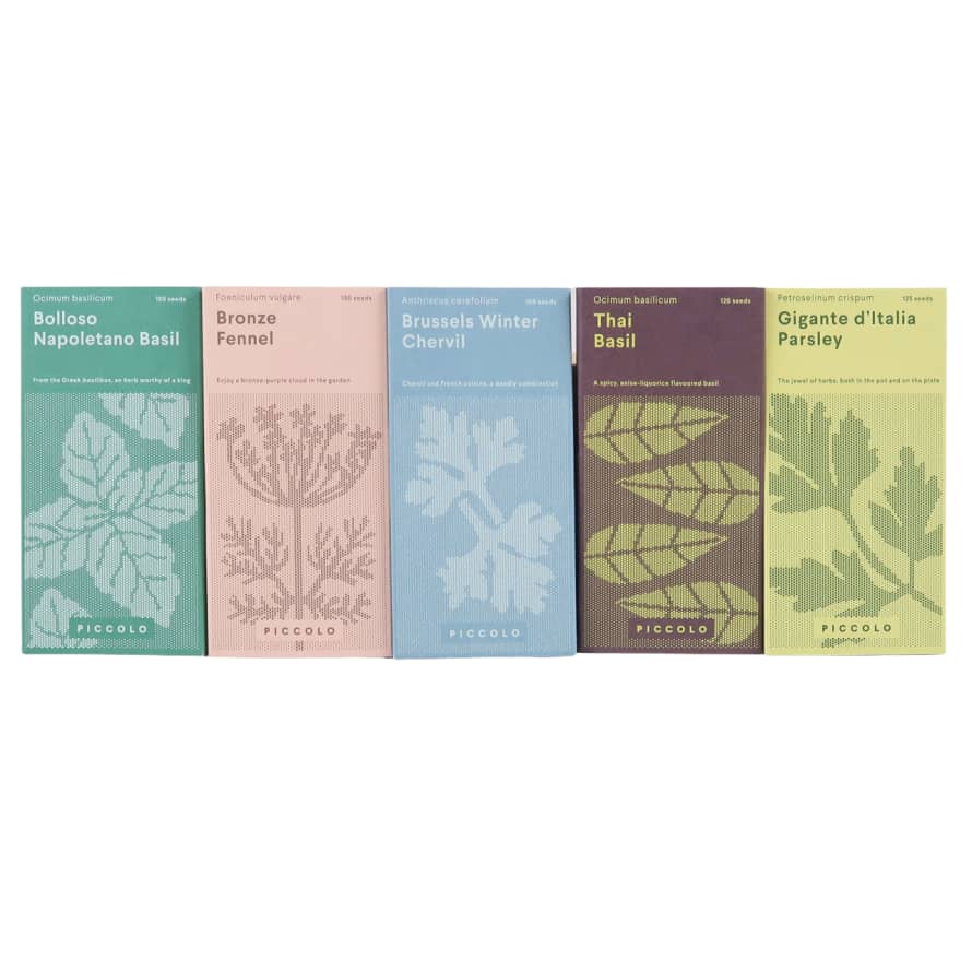 Piccolo Herb Seeds - Pack of 5