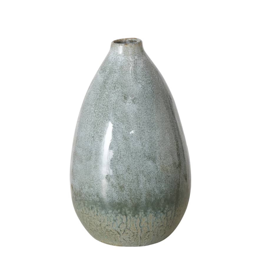 &Quirky Farys Glaze Green Vase 